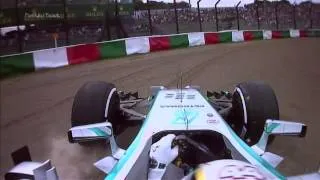 Lewis Hamilton Crash Japan 2014 FP3 (Full HD)