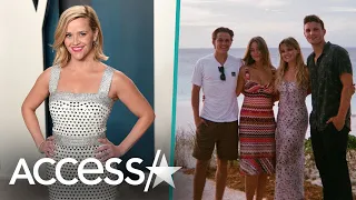Reese Witherspoon's Kids Ava & Deacon Vacation w/ Their Significant Others
