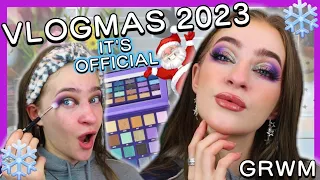 IT'S OFFICIAL - VLOGMAS 2023 IS HAPPENING!! (and it's going to be better than ever!) #vlogmas #grwm