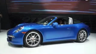 Porsche 911 Targa roof opening and closing at NAIAS in Detroit - Autogefühl Autoblog