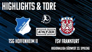 S23 24 Highlights TSG Hoffenheim II vs.  FSV Frankfurt