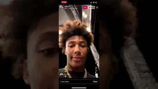 Mikey Williams admits he smokes with Bronny