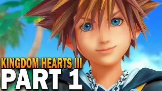 The 14 Year Wait Is Over! Kingdom Hearts 3 Gameplay Walkthrough Part 1 [PS4 Pro]