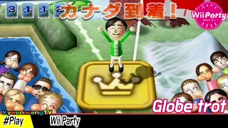 Wii Party - Globe trot (해외여행게임, Master Mode) Player Superboy vs Akira vs Takumi vs Sakura
