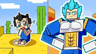 I Survived 1000 DAYS as VEGETA from DRAGON BALL Z in HARDCORE Minecraft! - Best Fighters Compilation