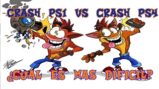 🤔 Crash (PS1) Vs. Crash (PS4) ¿CÚAL ES MÁS DIFÍCIL?