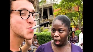 Jamaica Reacts To Amazing Street Magician!