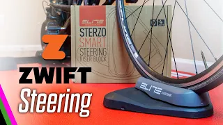 Zwift Steering w/ Elite Sterzo Smart // Review & Tutorial