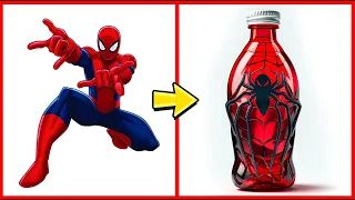 SUPERHEROES but SODA ⚡️ All Characters ⚡️ Marvel & DC