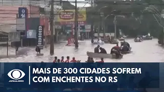 Cidades gaúchas estão completamente alagadas e com problemas de água e energia