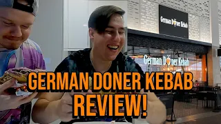 A German Reviews "German Doner Kebab" in London, UK!