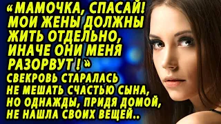 Свекровь жила одна и не мешала семье сына, но однажды, придя домой, обнаружила чужие вещи...