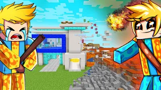 LOPERS REVERSO USOU TNT PRA DESTRUIR A CIDADE BANANEIRA NO MINECRAFT