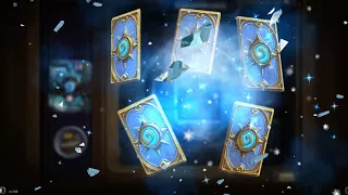 3 Легендарки подряд, 2 в одном бустере Ледяной Трон HearthStone