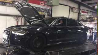 Audi A6 C7 APR tuned dyno