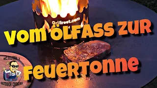 Vom Fass zur fertigen Feuerplatte / von Grillrost.com