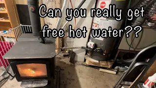 DIY Hack: How I hooked up my water heater to my wood stove