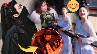 Zhao Lusi and Liu Yuning's new looks show a sweeter appearance than "Le Yan" in "Long Song Xing"