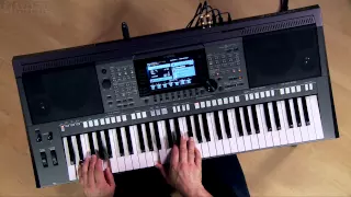 Kraft Music - Yamaha PSR-S770 Arranger Demo with Blake Angelos