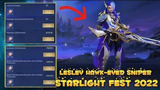 LESLEY HAWK-EYED SNIPER 😍 | HOW TO GET LESLEY ANNUAL STARLIGHT SKIN?✨