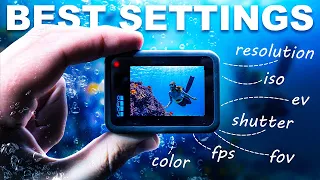 Best GoPro Settings for UNDERWATER Video & Photos