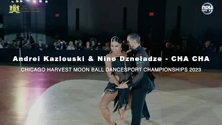 Andrei Kazlouski & Nino Dzneladze | CHA CHA | CHICAGO HARVEST MOON BALL DANCESPORT CHAMPIONSHIPS 202