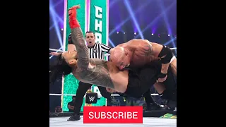 Roman Reigns Vs Goldberg #shorts