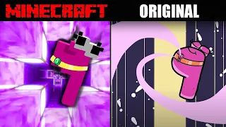 The Craziest Version Alphabet Lore Super in MINECRAFT Part 2