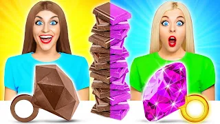 Défi Chocolat vs Réalité Nourriture | Défi Fou par Multi DO Fun Challenge