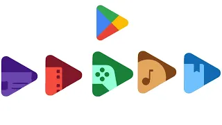 Google Play Logo 2023 All