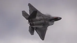 F-22 Raptor Demonstration - 2024 MCAS Cherry Point Air Show