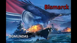 Линкор Bismarck (Бисмарк) World of Warships