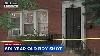 6-year-old boy shot inside Chicago home, police say