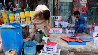 What It Takes to Repair An Old Lead Acid Battery