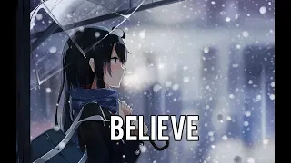 Believe - Nightcore (lyrics)