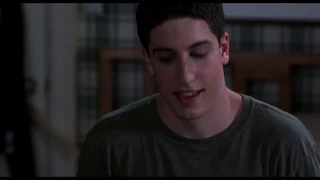 American Pie/Best scene/Jason Biggs/Jim Levenstein/Eugene Levy/Noah Levenstein/Molly Cheek