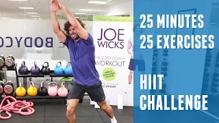 25 Minutes 25 Exercises | HIIT Challenge | The Body Coach