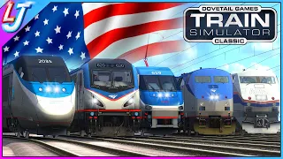 Train Simulator - USA Amtrak Race "SHOCKER"
