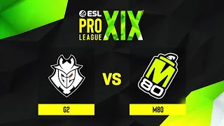 G2 проти M80 | Мапа 3 Vertigo | ESL Pro League Season 19