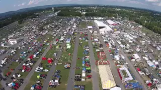 View From Above the 2015 Carlisle Truck Nationals