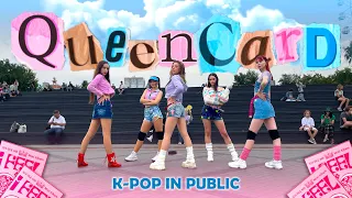 [K-POP IN PUBLIC] [ONE TAKE] (여자)아이들 (G)I-DLE - '퀸카 (Queencard)' cover dance by LUMINANCE