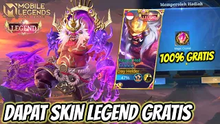 DAPAT SKIN LEGEND FRANCO GRATIS ! GW ORANG PERTAMA YG DAPAT GRATIS! KUALITAS 100 JUTA