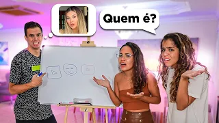 ADIVINHE QUEM É O YOUTUBER COM DESENHOS! IMPOSSÍVEL! JOGOS EM FAMÍLIA