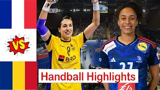 France vs Romania handball Highlights Women's friendly Match 2024