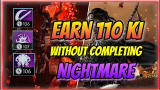 How to earn Ki 110 without completing Nightmare Difficulty - GHOST OF TSUSHIMA LEGENDS