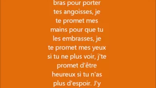 Johnny Hallyday- je te promet  lyrics