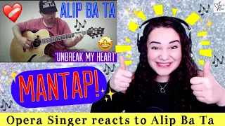 Toni Braxton - Unbreak My Heart - Alip Ba Ta (fingerstyle cover) - Opera Singer Reacts