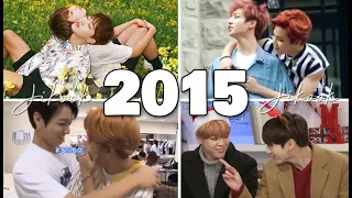 Jikook in 2015 • In Chronological Order