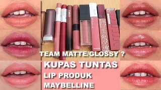 PAKAI SEMUA LIP PRODUK MAYBELLINE VYNIL INK, SUPERSTAY MATTE INK, LIFTER GLOSS 😍 | Maria Soelisty