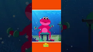 Five Little Speckled Frogs Song #Shorts #KidsCamp #KidsShowsClub